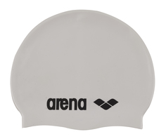 Шапочка для плавания Arena Classic Silicone, белый