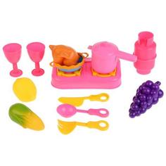 Набор игрушечной посуды Shantou Gepai Dream Country, 13 предметов
