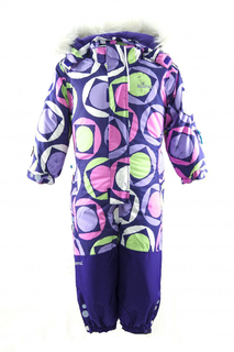 Комбинезон для девочки KUOMA, цв.фиолетовый, р-р 110