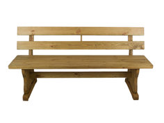 Скамейка BANCMONA Массив сосны, Длина 1800 мм Волшебная сосна