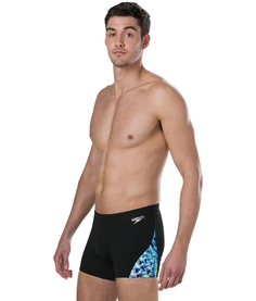 Плавки Speedo ReflectFlash Allover Digital V Panel Aquashort, black, 75 FR