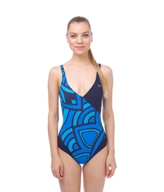 Купальник Arena Jade U Back C-Cup, синий, 40 FR