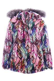 Куртка для девочки KUOMA, цв.бежевый, р-р 116