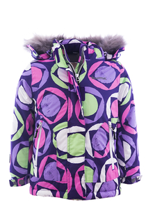 Куртка для девочки KUOMA, цв.фиолетовый, р-р 92