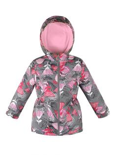 Куртка для девочки Reike Romantic flowers grey р.110-56