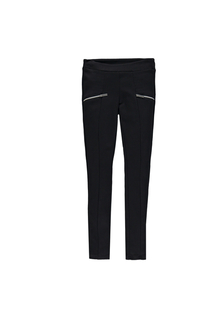 Брюки для девочки MEK, цв.чeрный, р-р 164