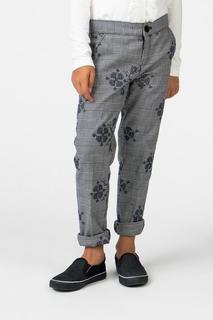 Брюки для девочки Brums, цв.серый, р-р 128