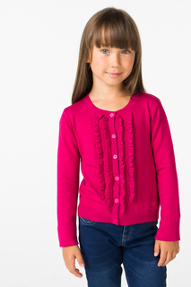 Кардиган для девочки iDO, цв.розовый, р-р 110