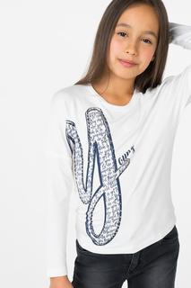 Джемпер для девочки MEK, цв.белый, р-р 152