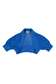 Болеро для девочки MEK, цв.синий, р-р 140