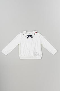 Джемпер для девочки Brums, цв.белый, р-р 98