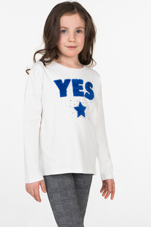 Джемпер для девочки iDO, цв.бежевый, р-р 134