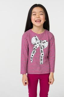 Джемпер для девочки iDO, цв.розовый, р-р 122