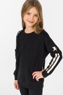 Джемпер для девочки MEK, цв.чeрный, р-р 104