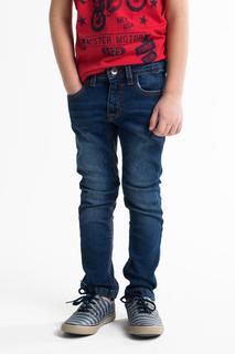 Джинсы для мальчика MEK, цв.синий, р-р 104