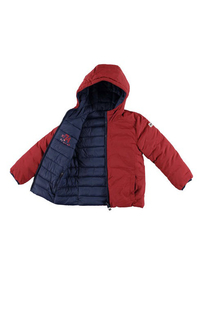 Куртка для мальчика iDO, цв.бордовый, р-р 122