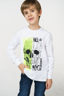 Джемпер для мальчика iDO, цв.белый, р-р 158