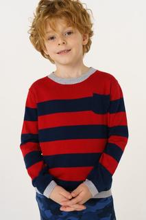 Джемпер для мальчика iDO, цв.красный, р-р 116