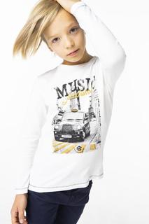 Джемпер для мальчика MEK, цв.белый, р-р 140