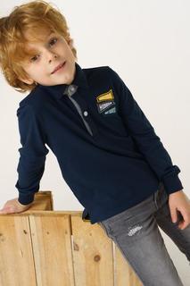 Джемпер для мальчика iDO, цв.синий, р-р 110