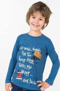 Джемпер для мальчика MEK, цв.синий, р-р 122