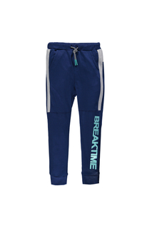 Брюки для мальчика MEK, цв.синий, р-р 128