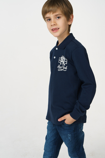 Джемпер для мальчика iDO, цв.синий, р-р 134