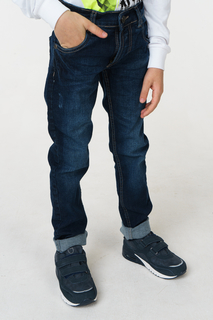 Джинсы для мальчика iDO, цв.синий, р-р 158