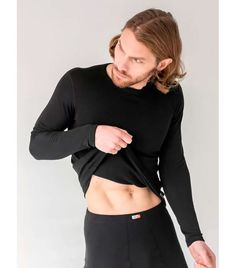 Футболка мужская (термобелье) Comazo Activ, черный 48 (54)