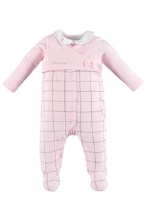 Комбинезон для девочки iDO, цв.розовый, р-р 80