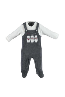 Комбинезон для мальчика iDO, цв.серый, р-р 68