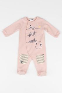 Комбинезон для девочки MEK, цв.розовый, р-р 68