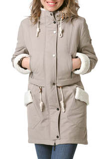 Парка женская DizzyWay 19329 серая 56 RU