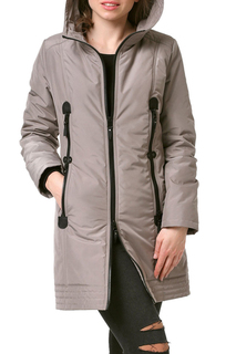 Парка женская DizzyWay 19328 коричневая 52 RU