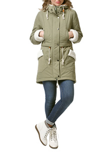 Парка женская DizzyWay 19329 зеленая 60 RU