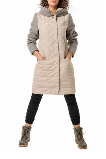 Куртка женская DizzyWay 19327 бежевая 56 RU