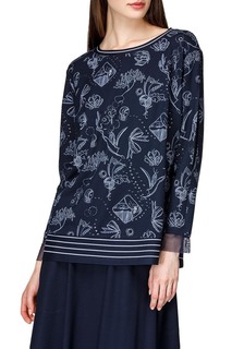 Блуза женская Helmidge 8051 синяя 12 UK