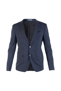 Пиджак мужской Sand 84920 синий 54 IT