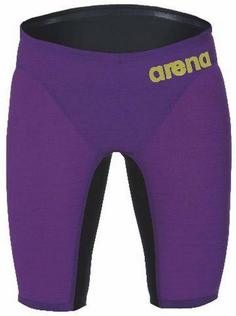 Гидрошорты Arena Powerskin Carbon Air, plum/fluo yellow, S