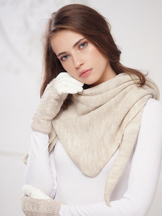 Платок женский Гарда 2013 белый Siberika