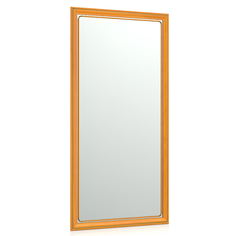 Зеркало ЕвроЗеркало 118Б вишня, 65х130 см., для офиса, прихожих и ванных комнат