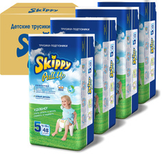 Трусики-подгузники Skippy Pull Up 5/XL (12-18кг), 4x48 шт.