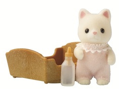 Игровой набор sylvanian families малыш котёнок