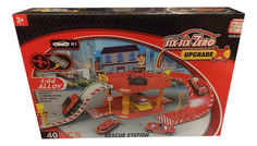 Игровой набор Shantou Gepai Игрушечная парковка пожарная служба 40 деталей 635642