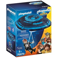 Конструктор Playmobil Фильм Рекс Дашер с парашютом