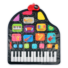 Игровой музыкальный коврик Happy Baby GRAMMIX, 8 музыкальных инструментов, разноцветный