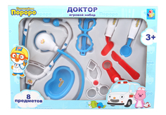 Набор доктора 1TOY Пингвинёнок Пороро Игровой набор доктора 6 предметов Shantou Gepai