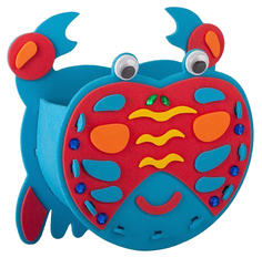 Поделка Дрофа-Медиа Чудо-мастерская карандашница Крабик