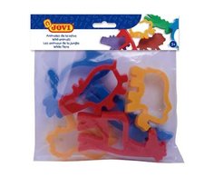 Набор форм для лепки JOVI дикие животные, 6 предметов