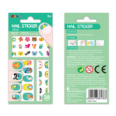 Наклейки на ногти: животные. Блестящие AVENIR NA198178